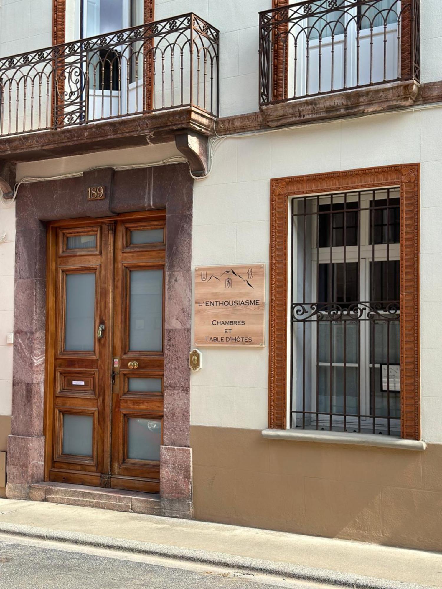 Bed and Breakfast L'Enthousiasme à Prades  Extérieur photo